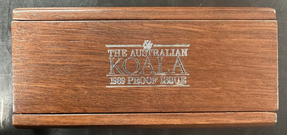 1989 1/2 oz Proof Platinum Australia Koala with OGP - Perth Mint