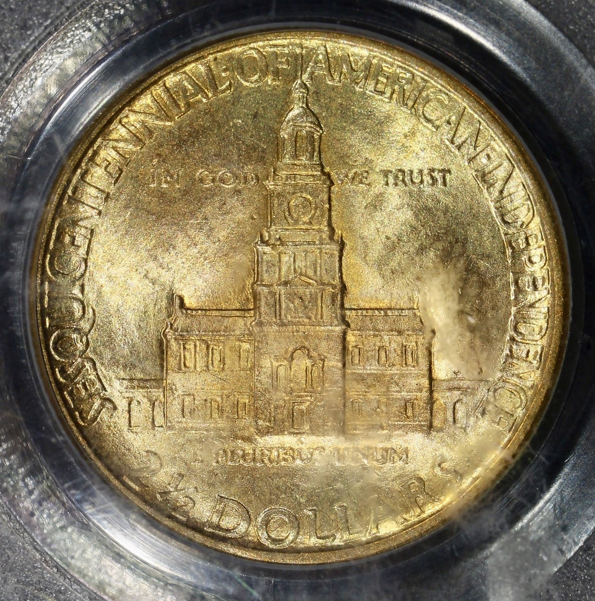 1926 (MS65) Sesquicentennial Commemorative Gold Quarter Eagle $2.50 PCGS