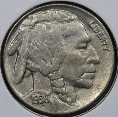 1936 Buffalo Nickel 5C BU Uncirculated