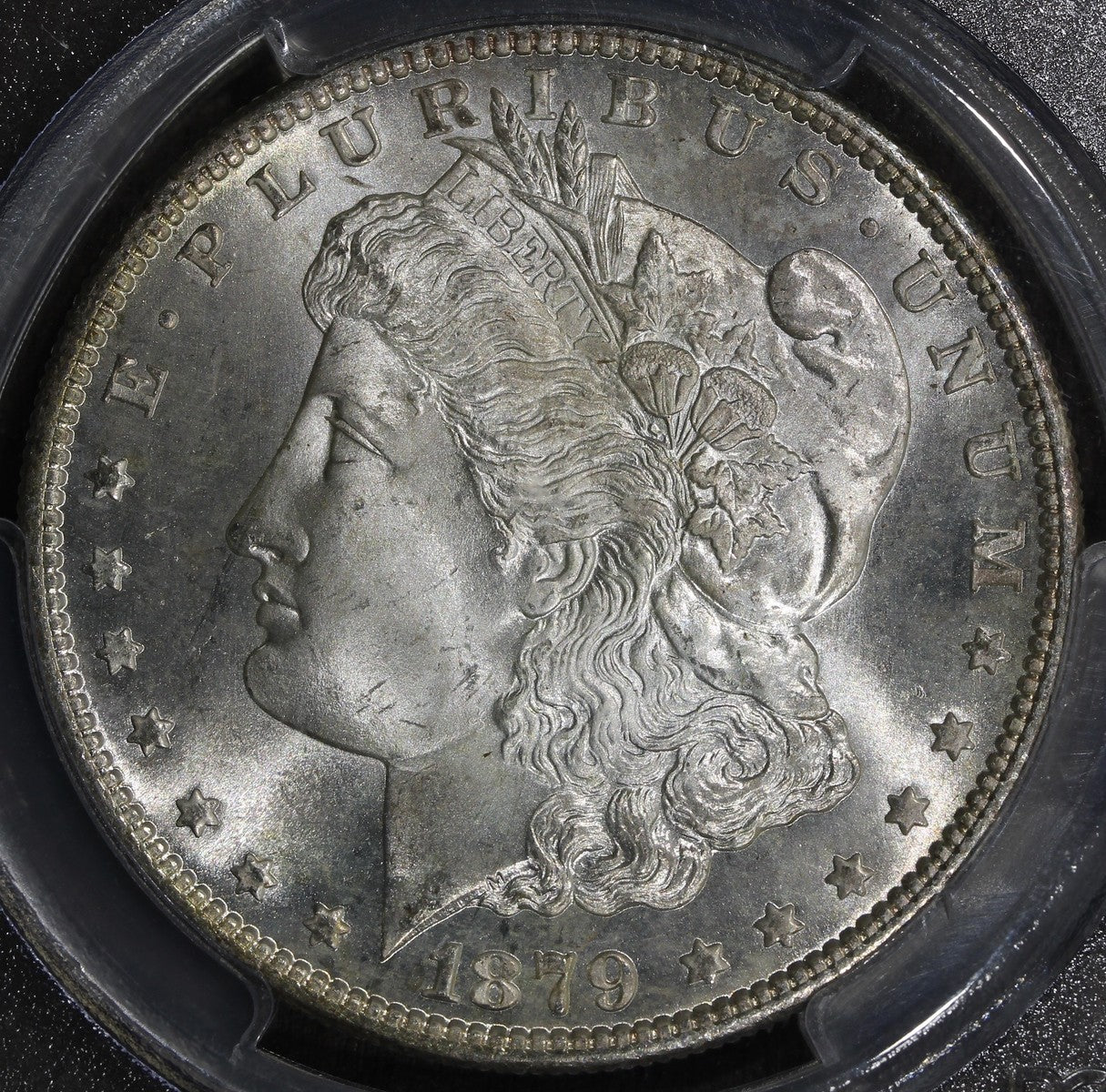1879-S (MS67) Morgan Silver Dollar $1 PCGS - Superb Gem