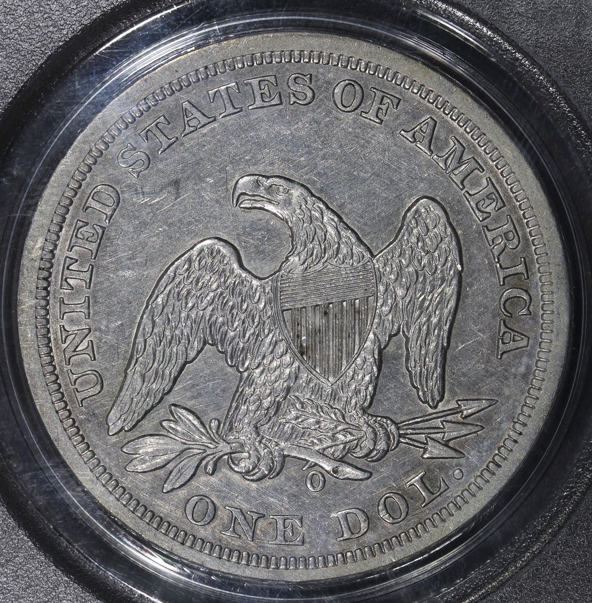 1859-O (XF40) Seated Liberty Dollar $1 PCGS OGH - Early Seated Dollar