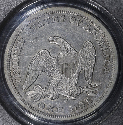 1859-O (XF40) Seated Liberty Dollar $1 PCGS OGH - Early Seated Dollar