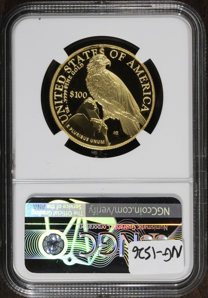 2023-W (PF70) 1 oz High Relief Proof Gold American Liberty $100 NGC - AR