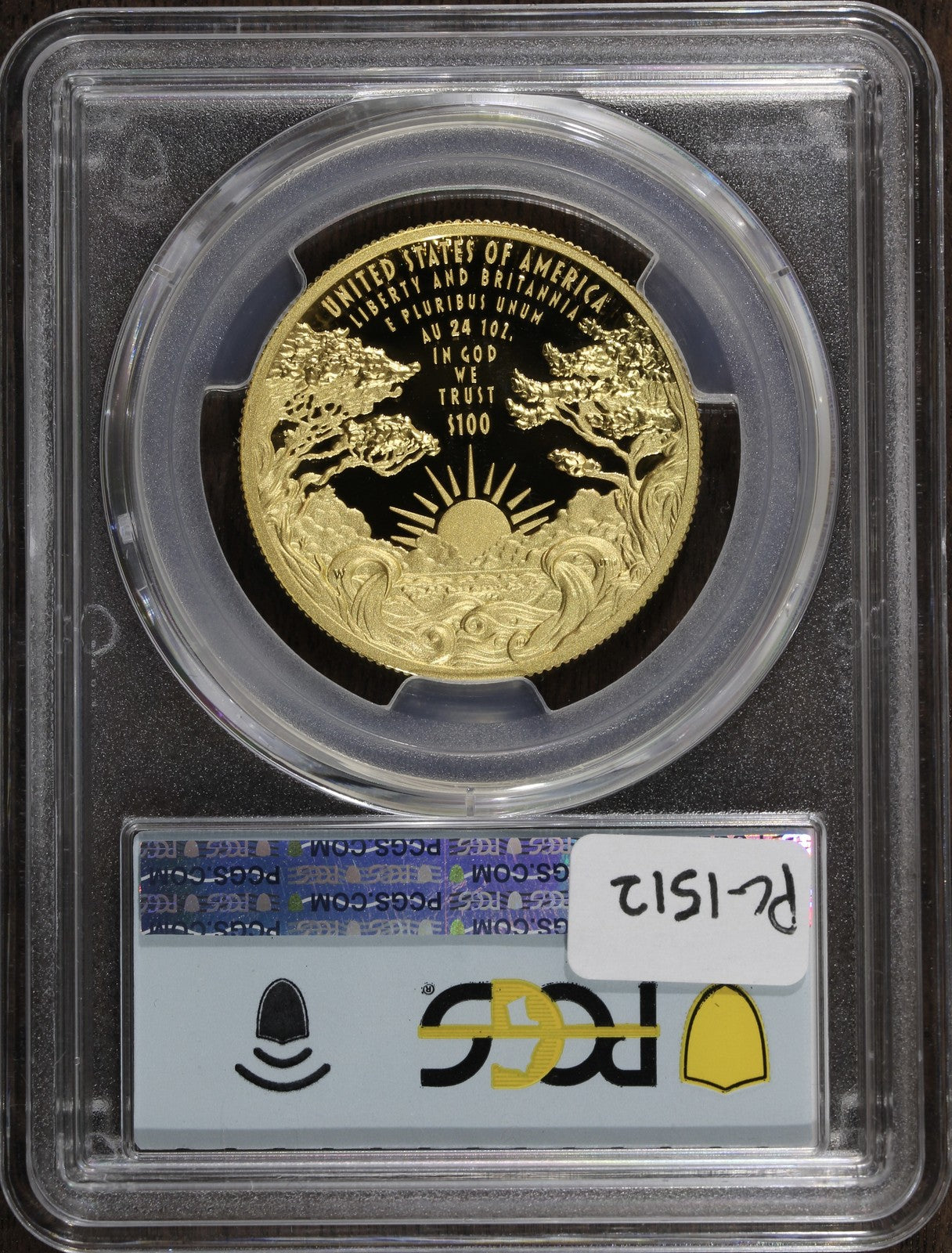 2024-P and 2024-W (PR70) 2 Coin Gold and Silver Liberty Britannia Set $100 PCGS