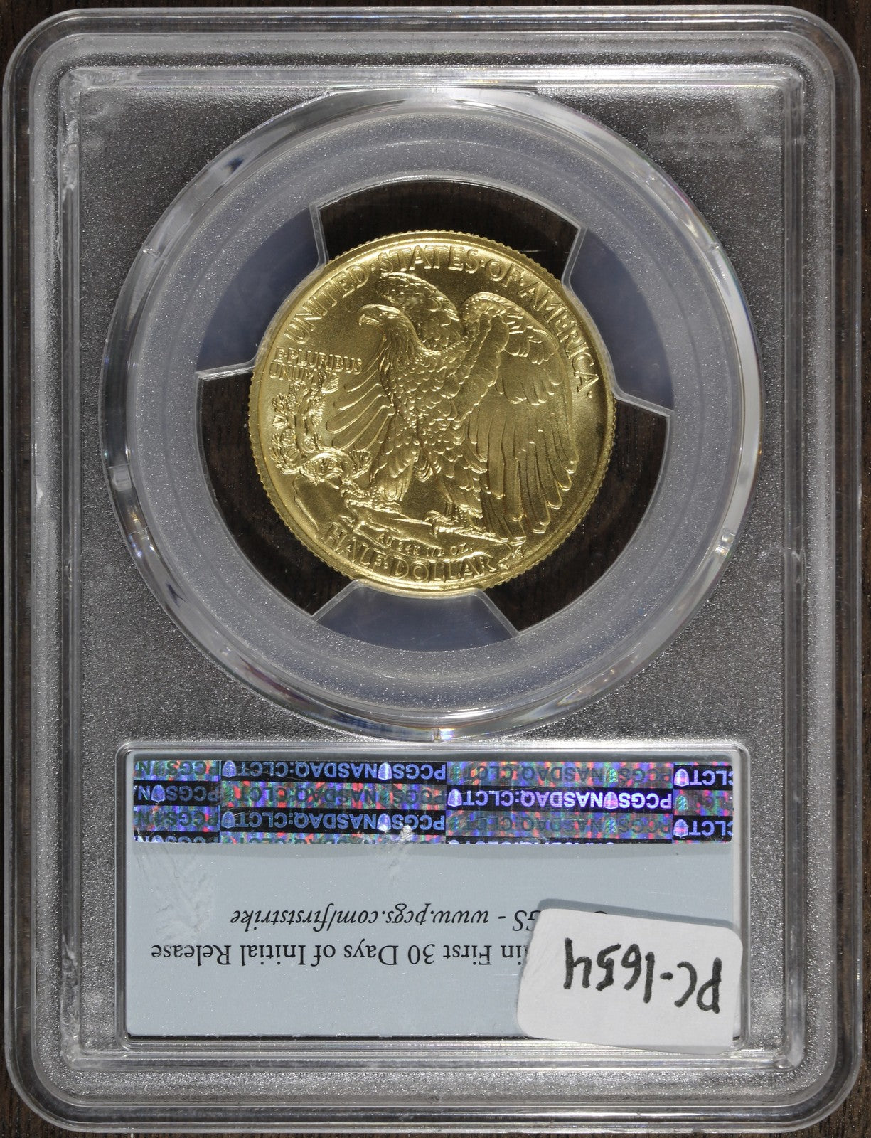 2016-W (SP70) 1/2 oz Gold Walking Liberty Half Dollar 50C PCGS - First Strike