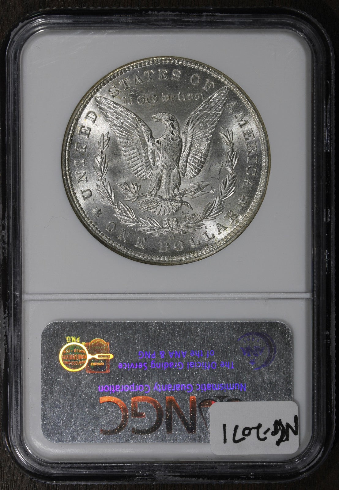 1898-O (MS65) Morgan Silver Dollar $1 NGC - GEM