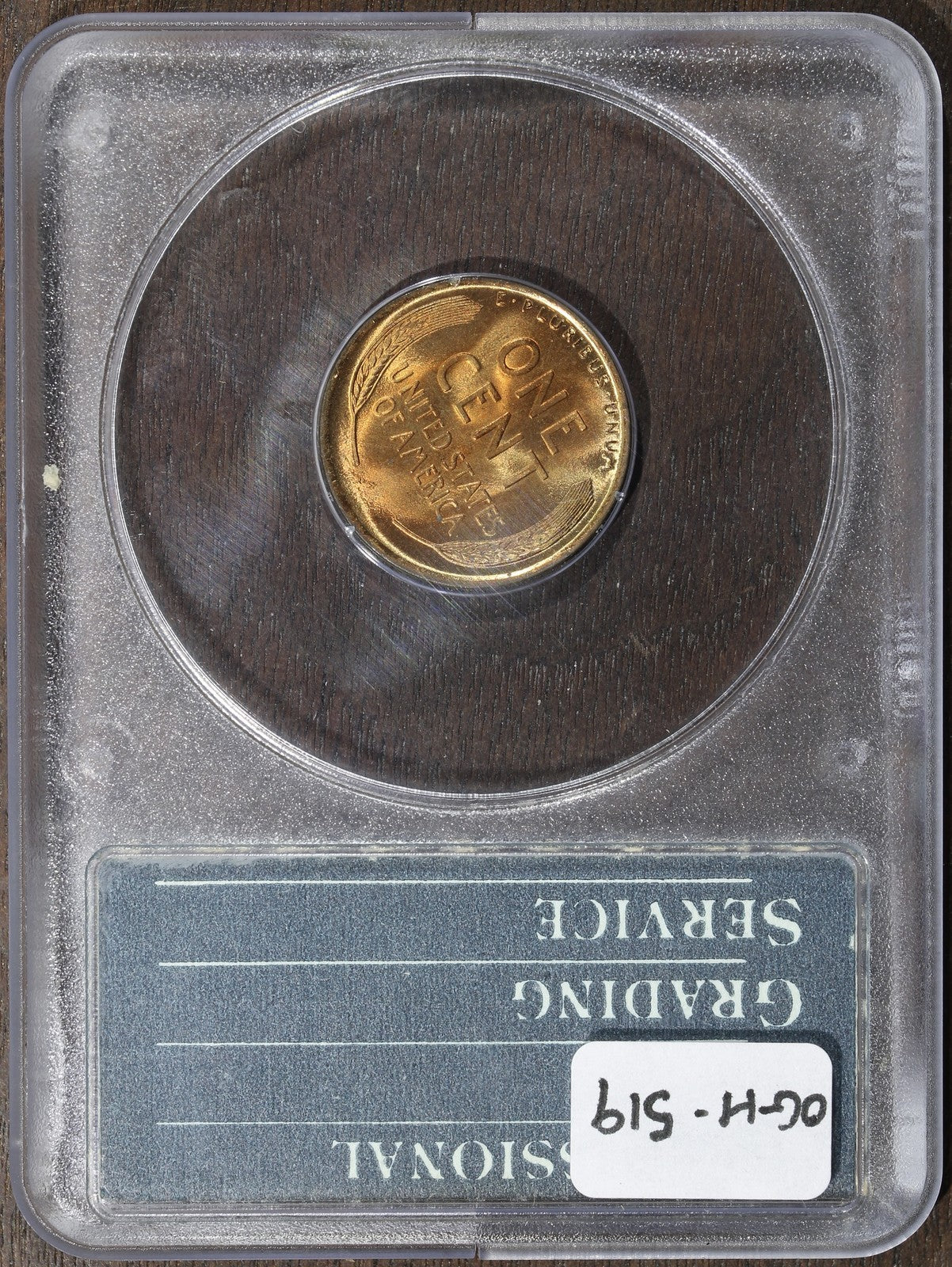 1910 (MS65 RD) Lincoln Wheat Cent 1C PCGS OGH Rattler - Gem Red