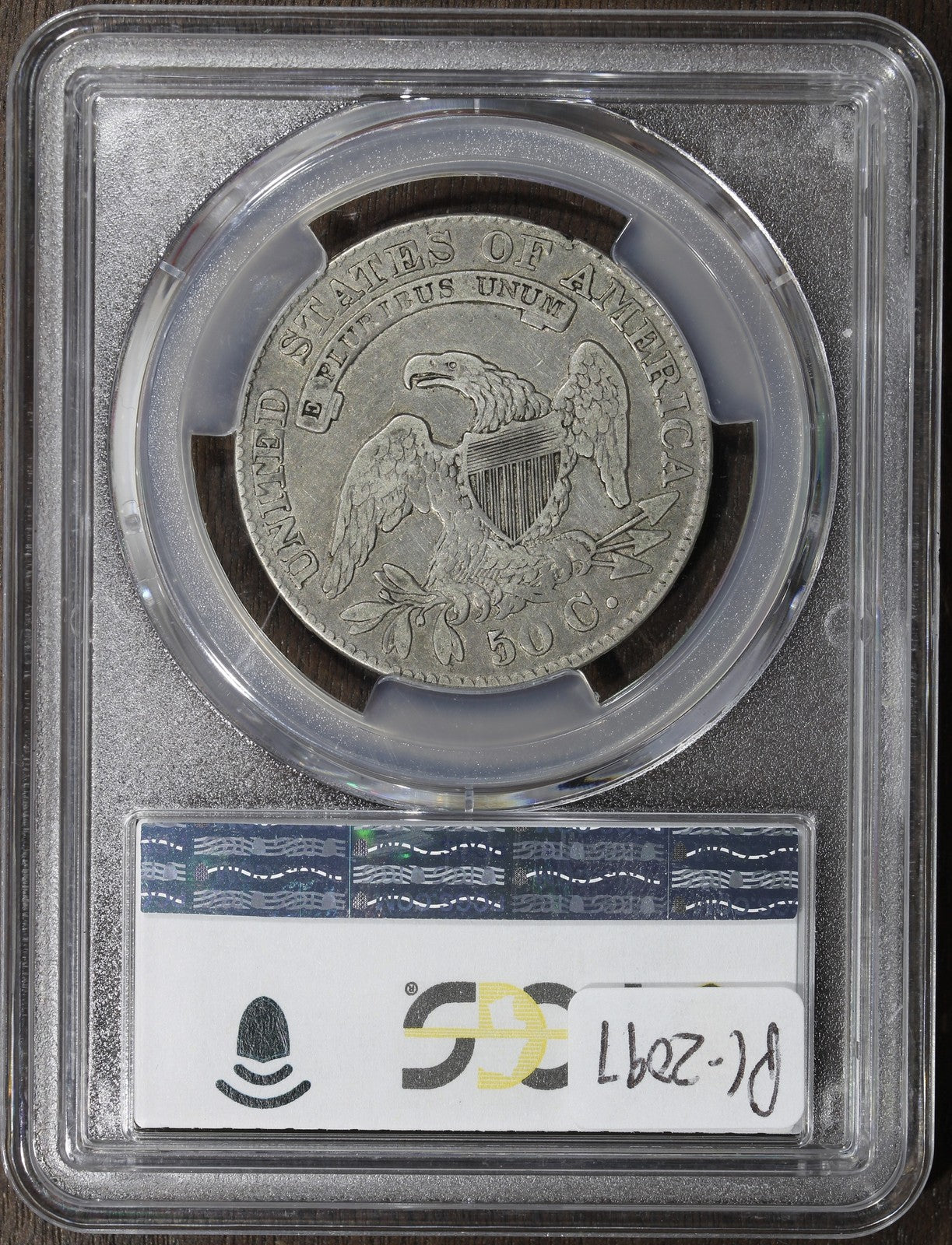 1833 (VF20) Capped Bust Half Dollar 50C PCGS