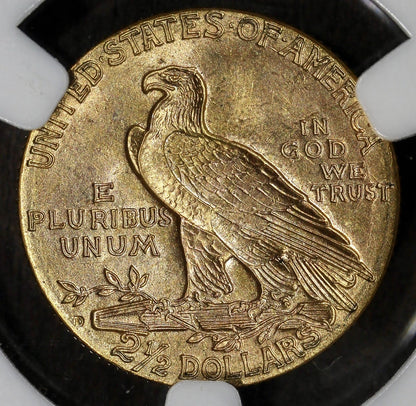 1925-D (MS65) Indian Head Gold Quarter Eagle $2.50 NGC