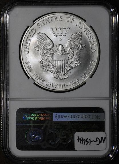 1995 (MS70) American Silver Eagle 1 oz $1 ASE NGC - Perfect 70