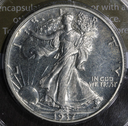 1937 (PR63 GOLD CAC) Walking Liberty Half Dollar 50C PCGS Rattler