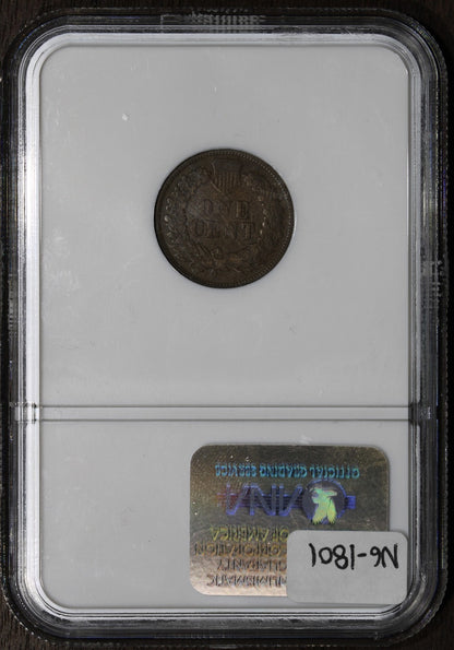 1877 (VG10) Indian Head Cent 1C IHC NGC - Key Date!