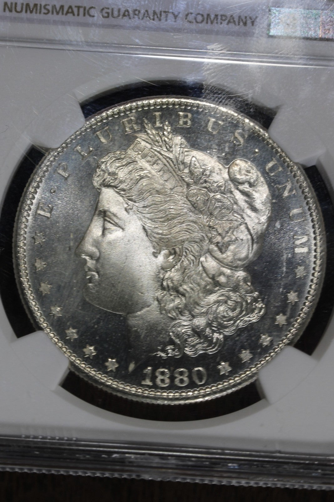 1880-S (MS68) Morgan Silver Dollar $1 NGC - Nearly Perfect. looks PL