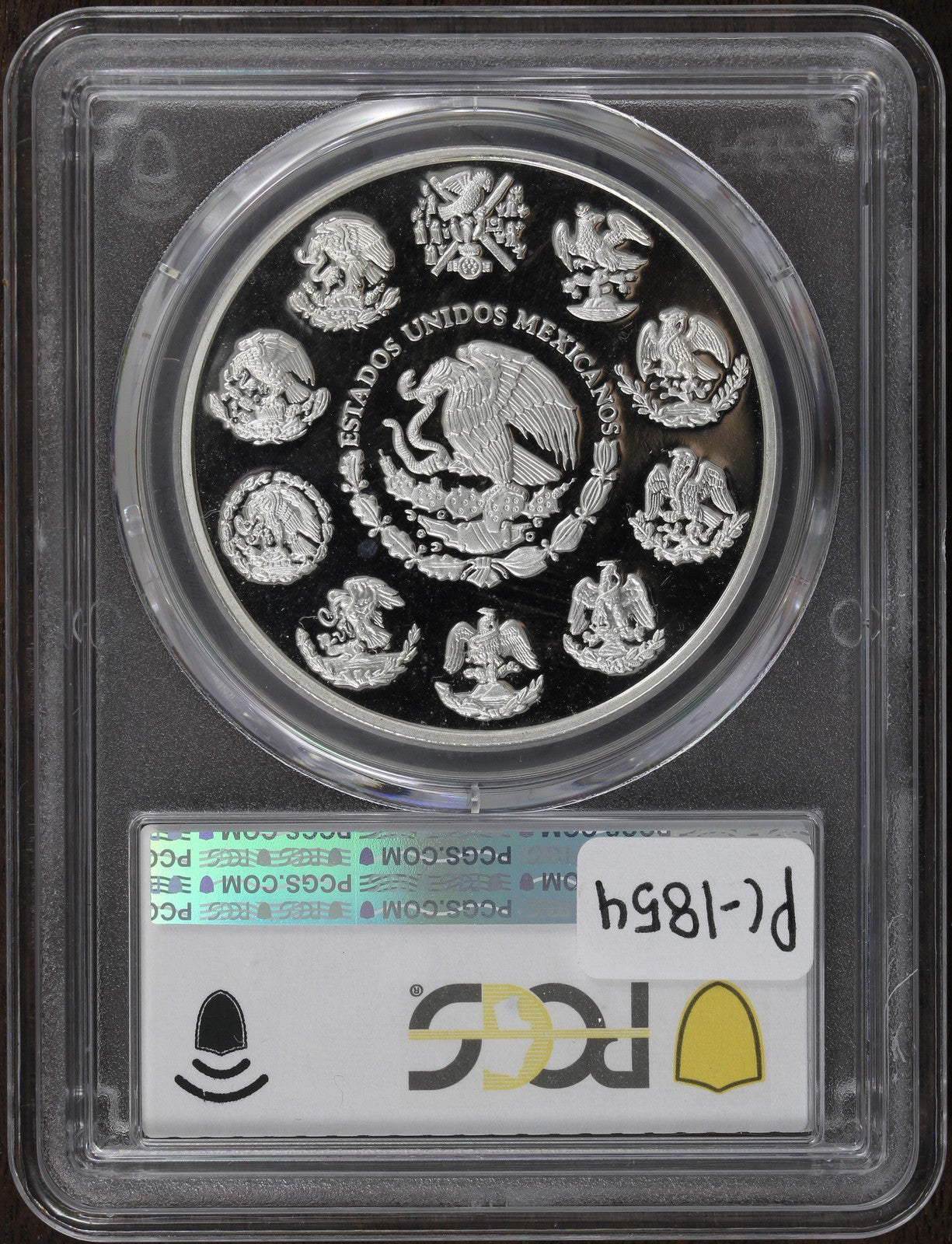 2003-Mo (PR68 DCAM) Proof Silver 1 oz Mexico Libertad Onza PCGS