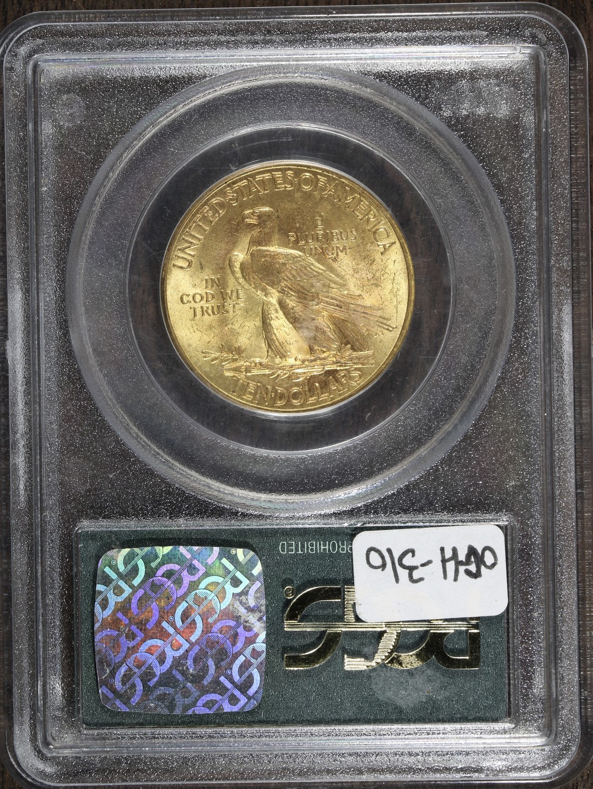 1926 (MS62 CAC) Indian Head Gold Eagle $10 PCGS OGH
