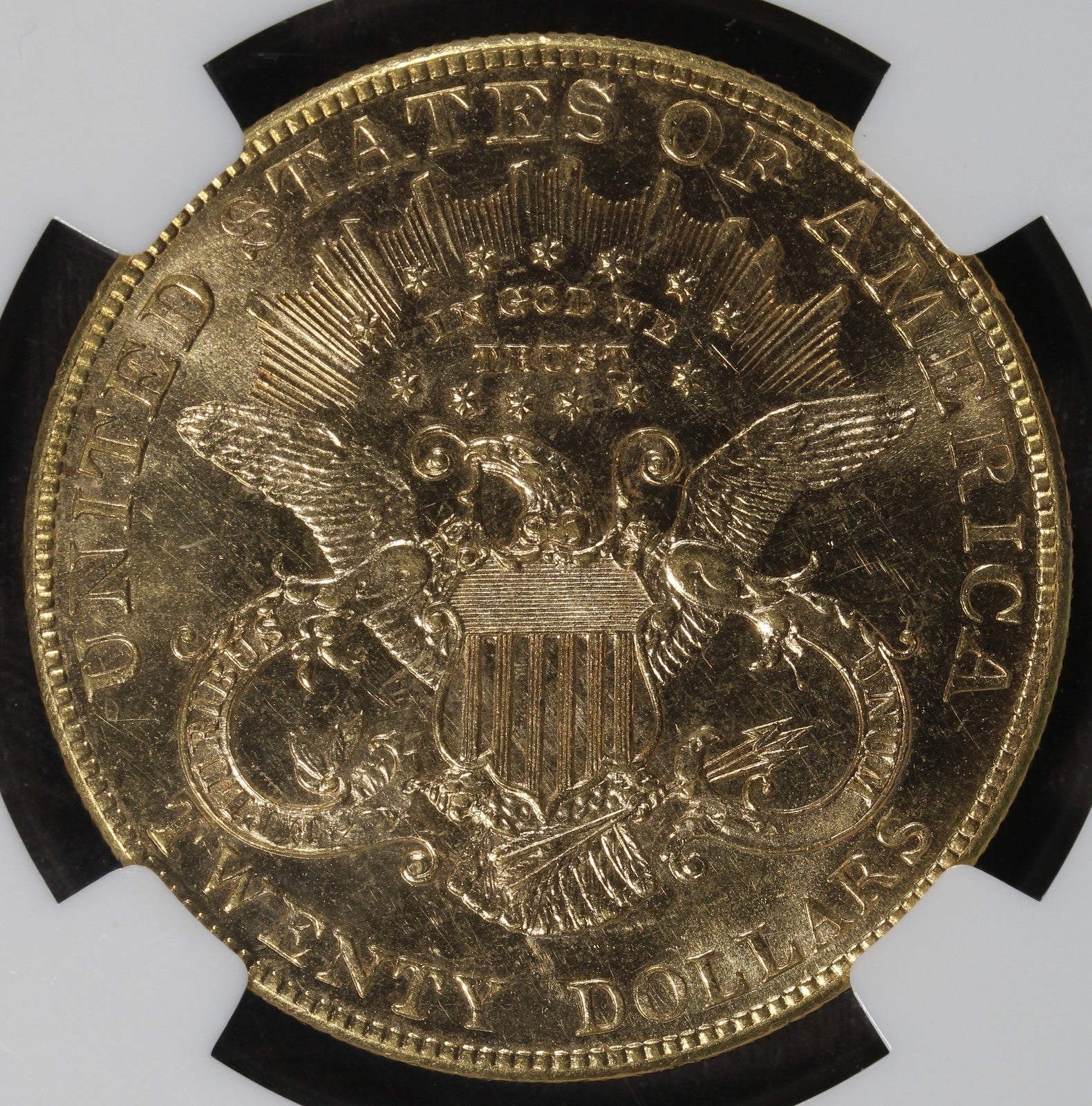 1904 (MS62PL) Liberty Head Gold Double Eagle $20 NGC - Beautiful