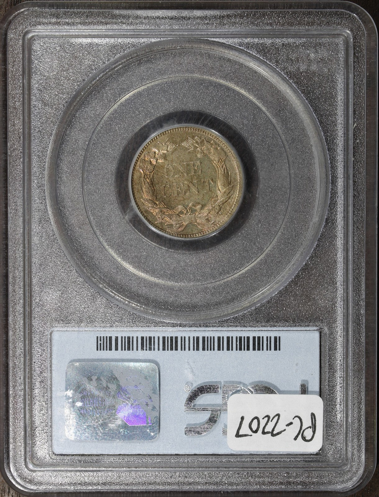 1858 (MS64 CAC) Flying Eagle Cent 1C PCGS - Nice Eye Appeal