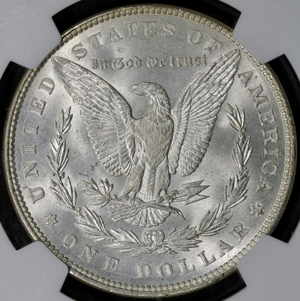 1897 (MS66) Morgan Silver Dollar $1 NGC - Premium GEM