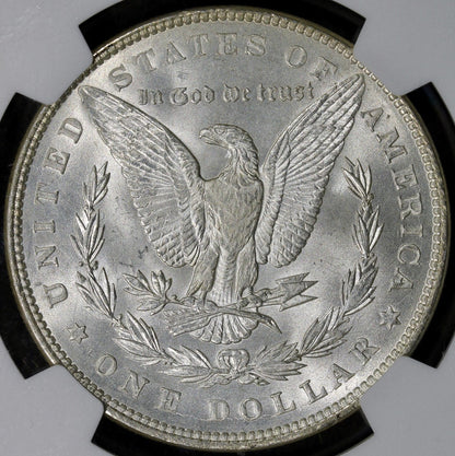 1897 (MS66) Morgan Silver Dollar $1 NGC - Premium GEM