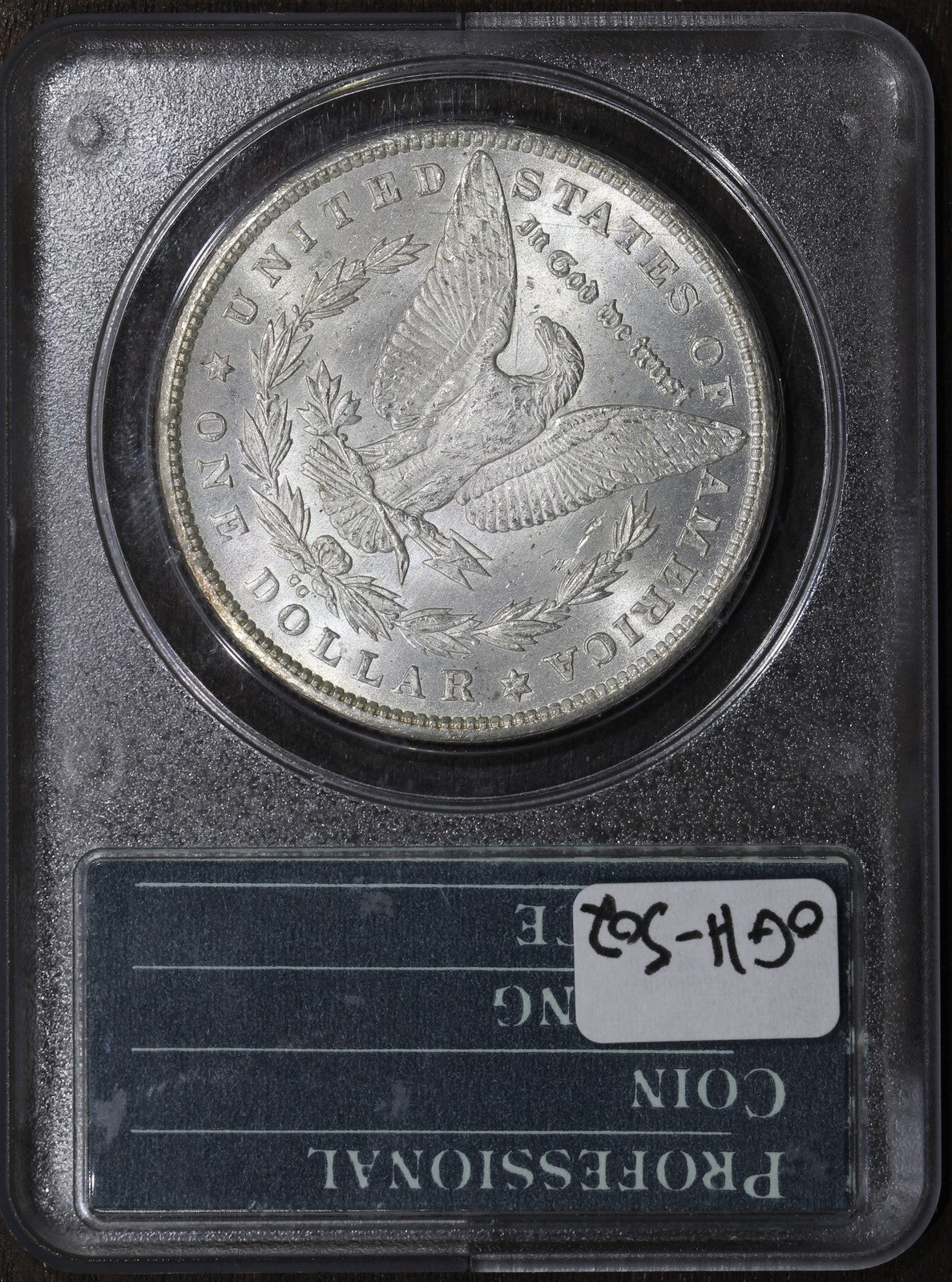 1880-CC (MS64) Morgan Silver Dollar $1 PCGS Rattler - Beautiful