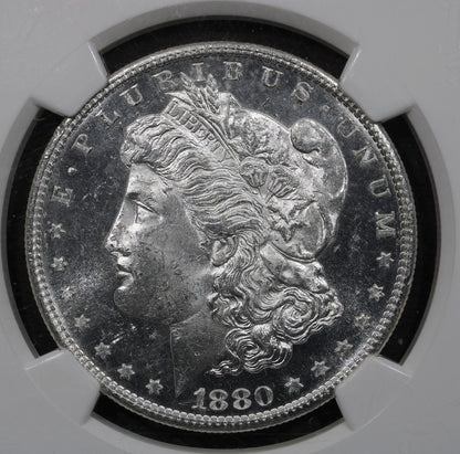1880-S (MS64* STAR) Morgan Silver Dollar $1 NGC - Beautiful Eye Appeal