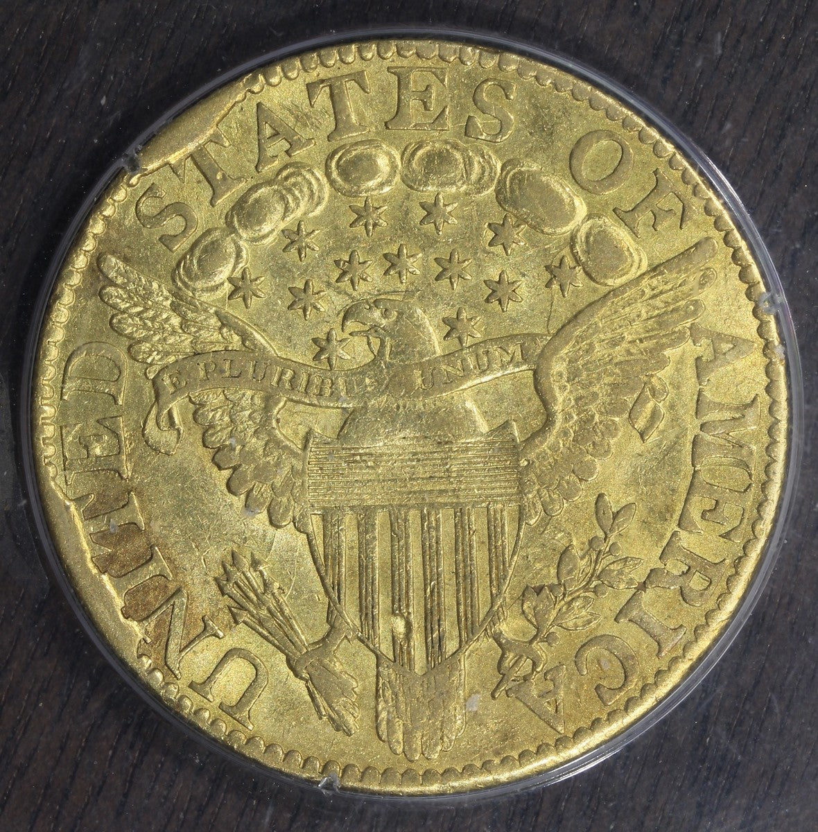 1800 (XF45) Capped Bust Gold Half Eagle $5 PCGS RATTLER - Stunning