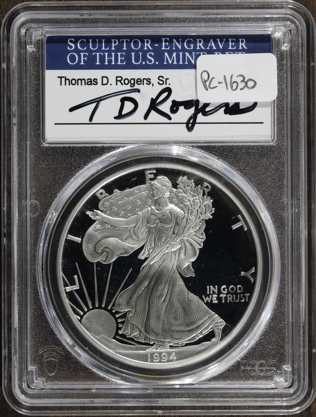 1994 (PR70 DCAM) Proof 1 oz American Silver Ealge - Flawless DCAM