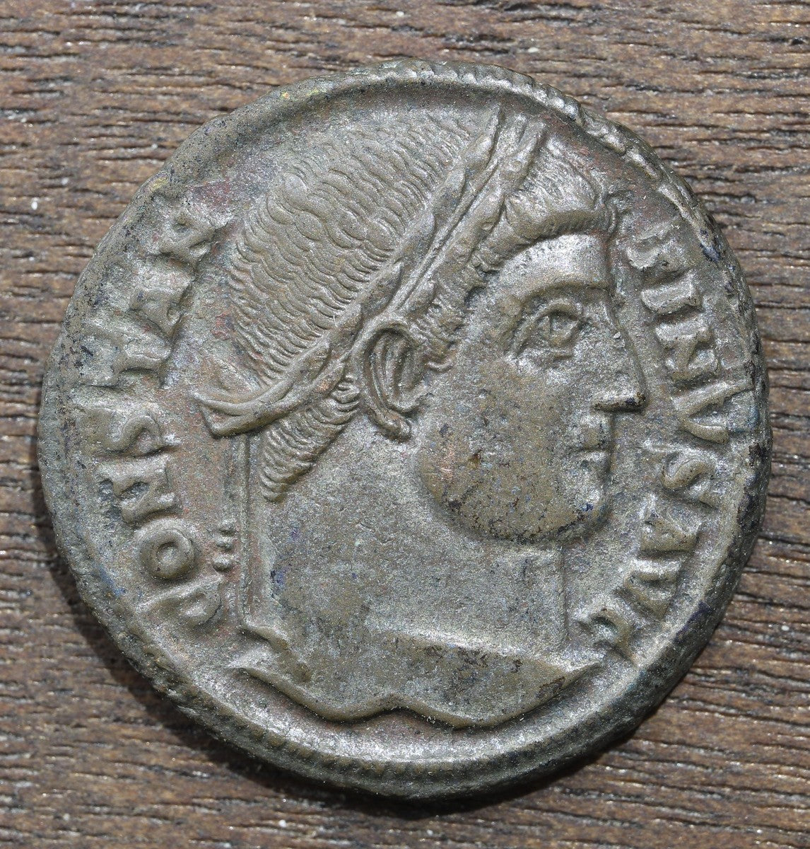Constantine the Great Roman Empire Follis 307-337 Legion Fort Reverse