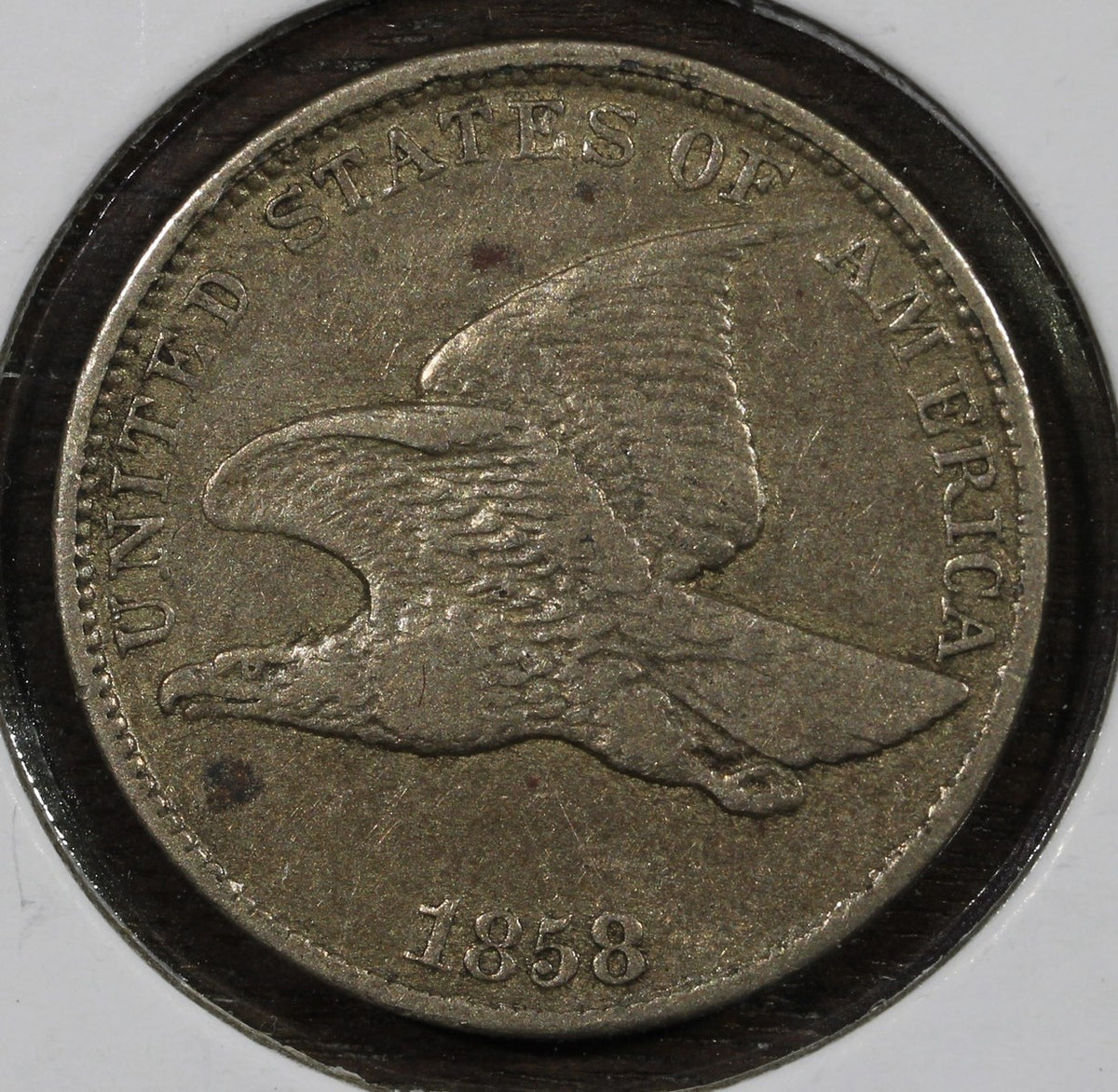 1858 Flying Eagle Cent 1C XF Extra Fine
