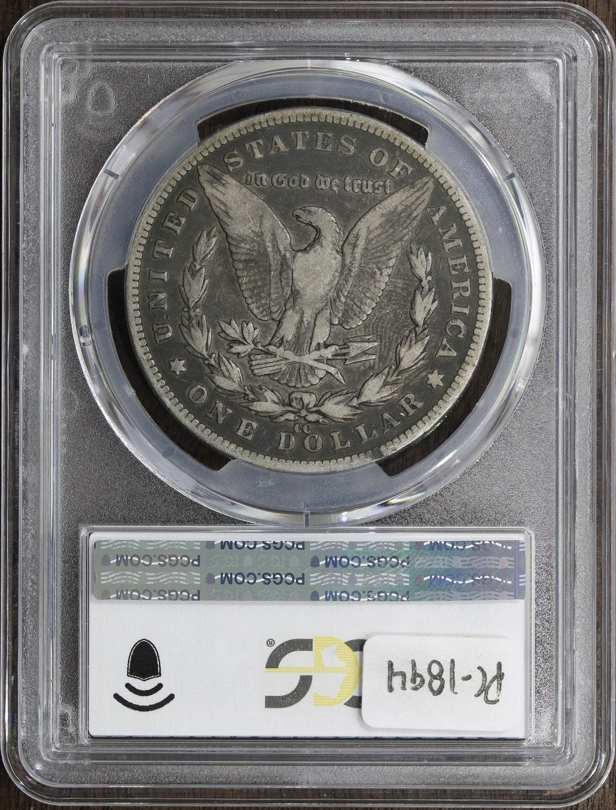 1889-CC (F15) Morgan Silver Dollar $1 PCGS - KEY DATE Carson City