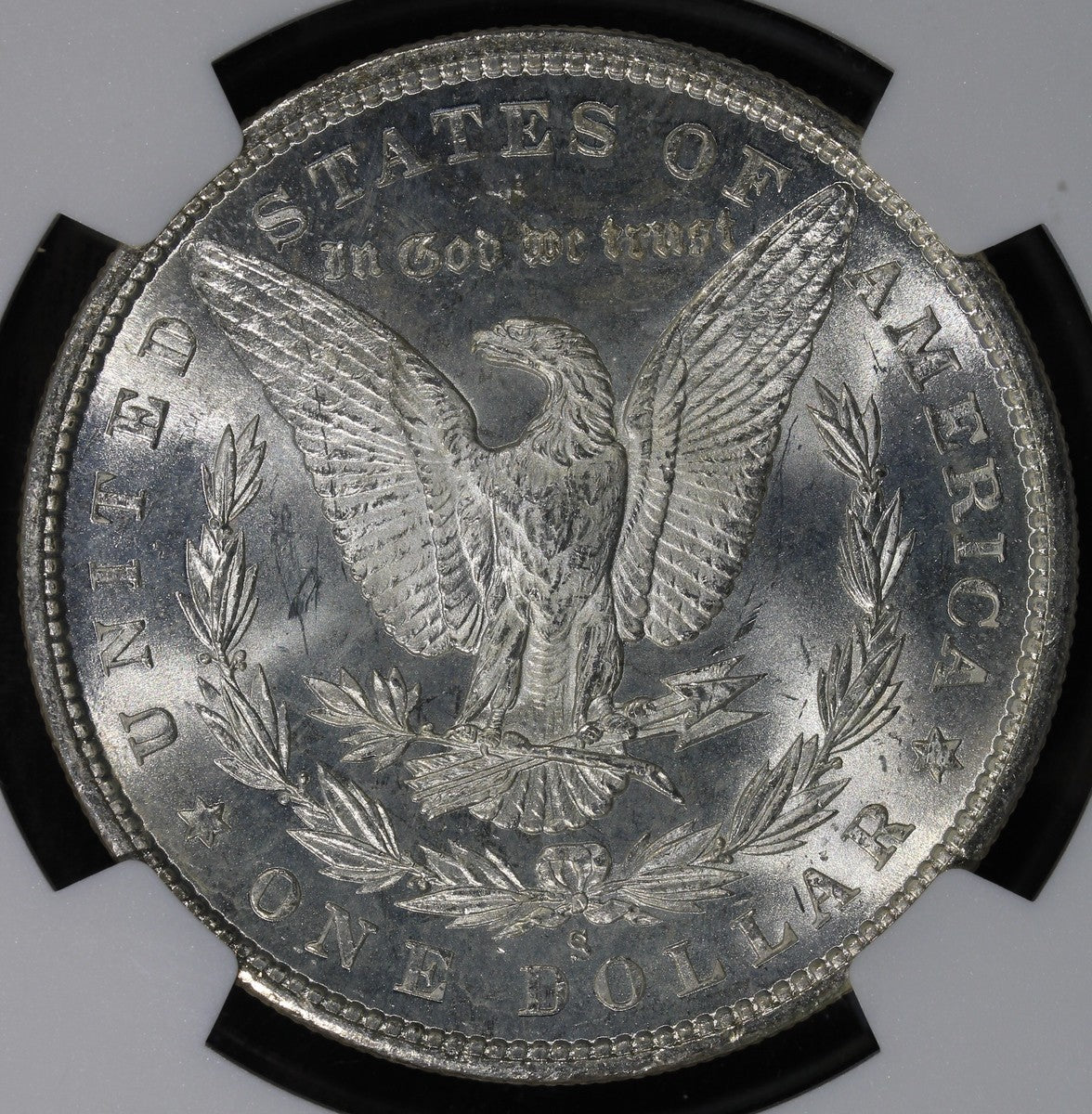 1880-S (MS67) Morgan Silver Dollar $1 NGC - Superb Gem!