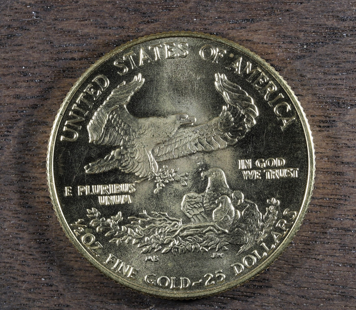 1987 $25 1/2 Oz American Gold Eagle - BU Uncirculated Key Date