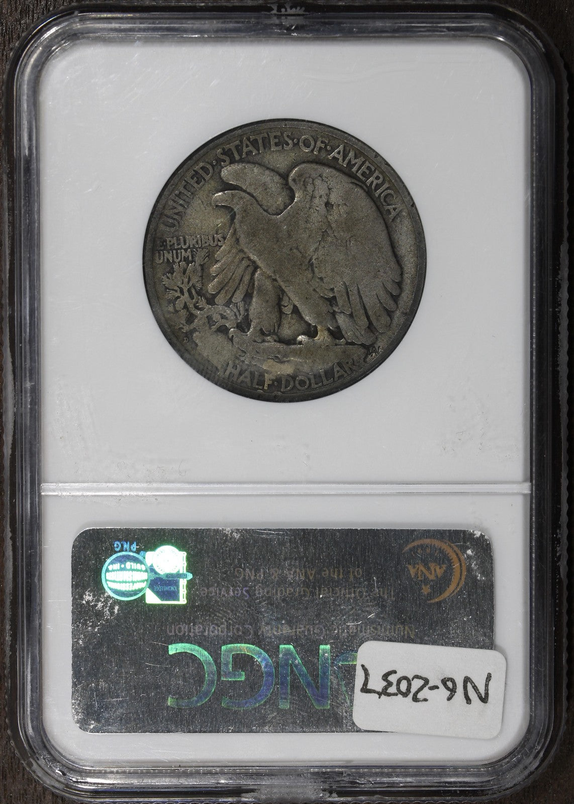 1921-D (G6 CAC) Walking Liberty Half Dollar 50C NGC - KEY DATE