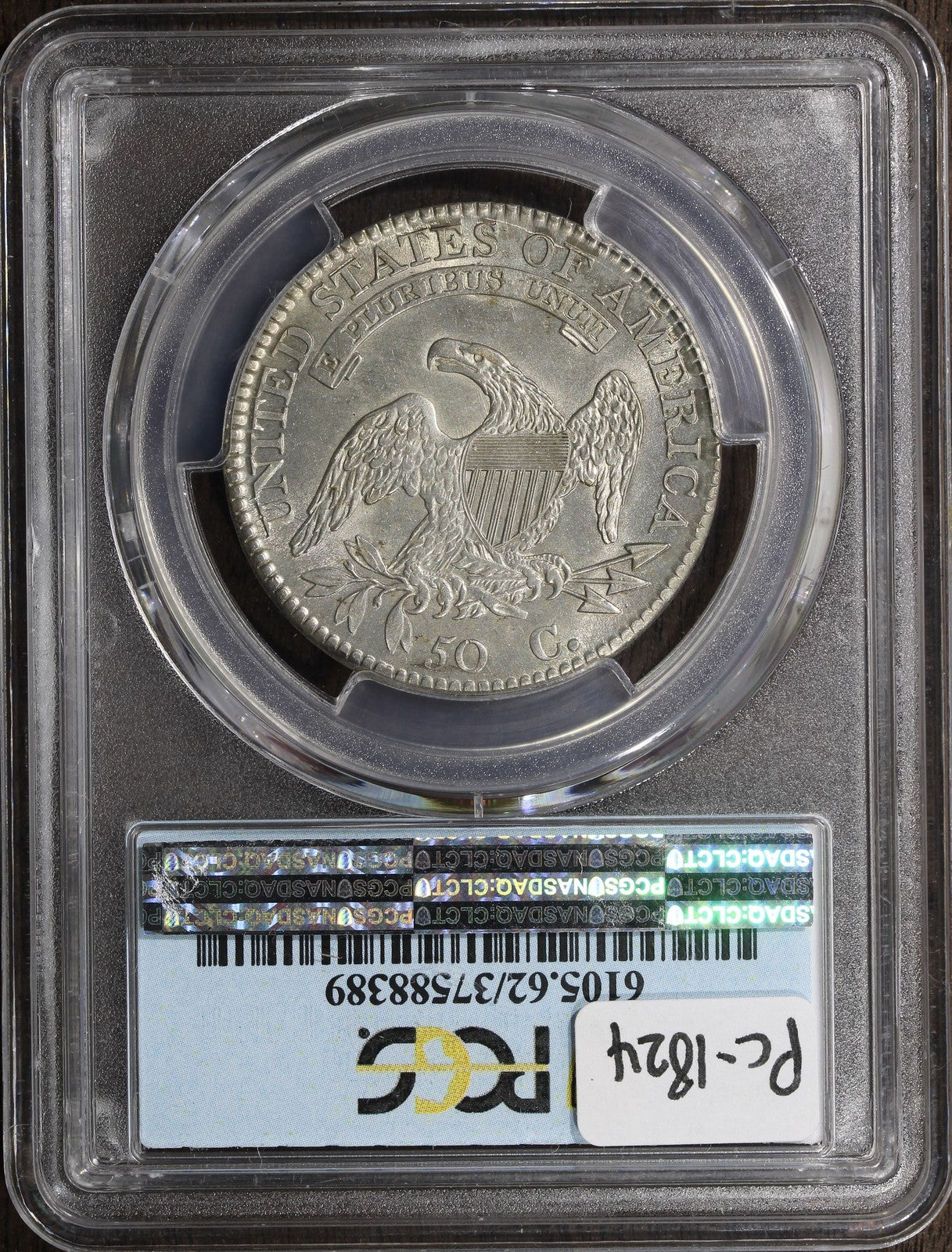 1814 (MS62) Capped Bust Half Dollar 50C PCGS - D.L Hansen Collection