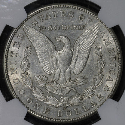 1904-S (AU53) Morgan Silver Dollar $1 NGC - KEY Date