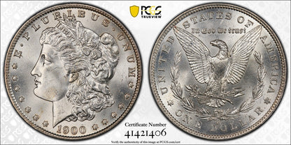 1900-O/CC (MS66) Morgan Silver Dollar $1 PCGS - VAM 11 Overmintmark
