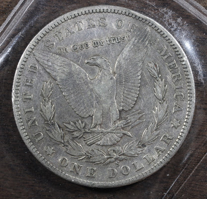 1902-S Morgan Silver Dollar $1 - ANACS Photocert VF35 - Photograde