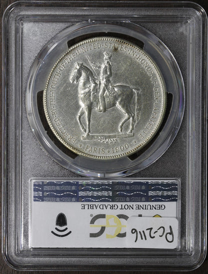 1900 (AU Detail) Lafayette Commemorative Silver Dollar $1 PCGS