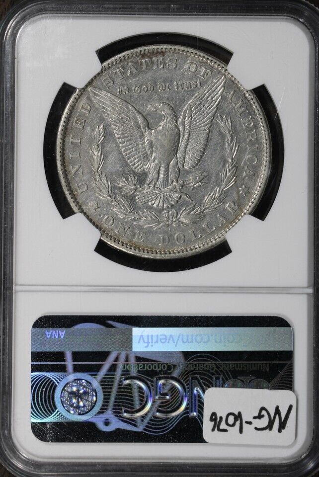 1895-O (AU50) Morgan Silver Dollar $1 NGC