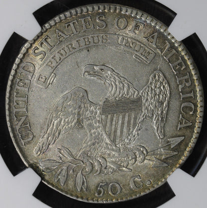 1813 (AU55) Capped Bust Half Dollar 50C NGC - Great Tone