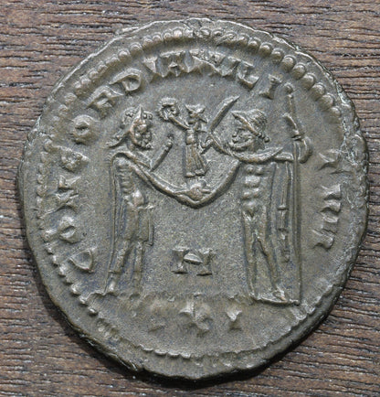 Maximian Roman Empire Antoninianus 286-305 Concordia Militvm Reverse
