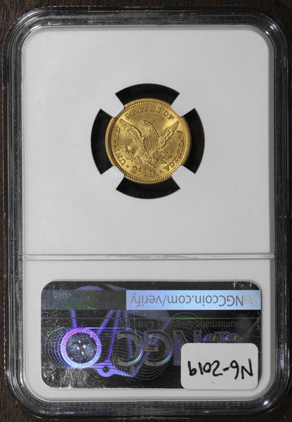 1906 (MS66 CAC) Liberty Head Gold Quarter Eagle $2.50 NGC