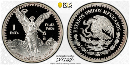 1994-Mo (PR69 DCAM) Proof Libertad Onza 1 oz Silver PCGS - Beautiful