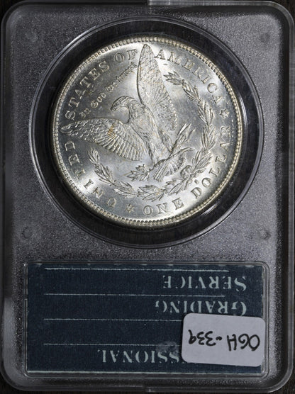 1878-S (MS63 CAC) Morgan Silver Dollar $1 PCGS OGH Rattler