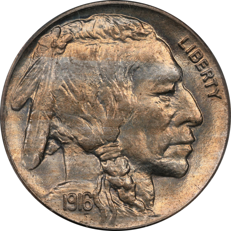 1916 (MS66) Buffalo Nickel 5C PCGS - OGH