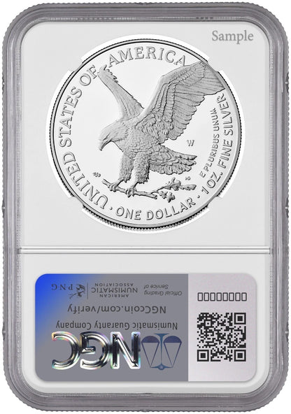2025-W (PF70) Proof American Silver Eagle ~U.S. Army Privy~ $1 NGC ER -Presale