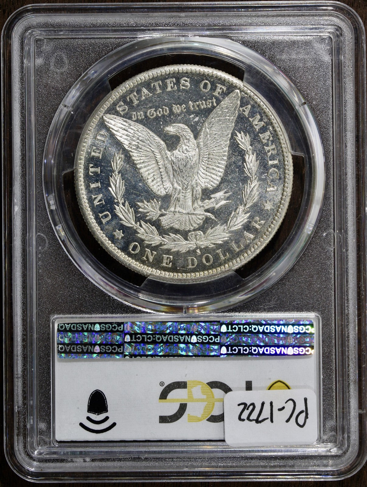 1889-S (MS63 DMPL) Morgan Silver Dollar $1 PCGS - Stunning Deep Mirrors