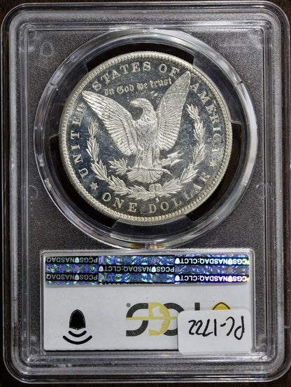 1889-S (MS63 DMPL) Morgan Silver Dollar $1 PCGS - Stunning Deep Mirrors