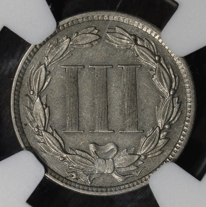 1883 (PF58) Proof Three Cent Nickel 3CN NGC