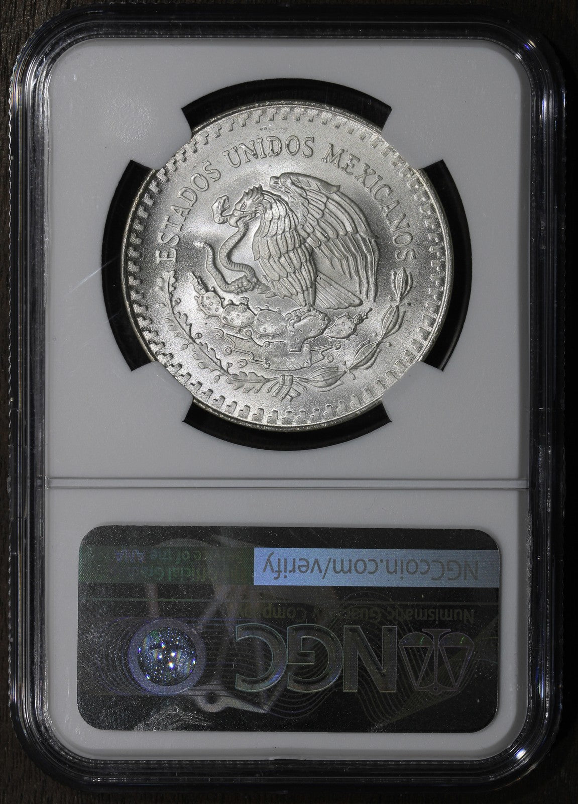 1991-Mo (MS67) Mexico 1 oz Silver Libertad Onza NGC